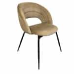 Stoel Rainbow stof sand white