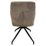 Stoel Storm stof bruin