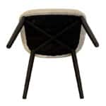 Stoel Tusk stof beige