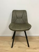 Eetkamerstoel Celia microvezel groen