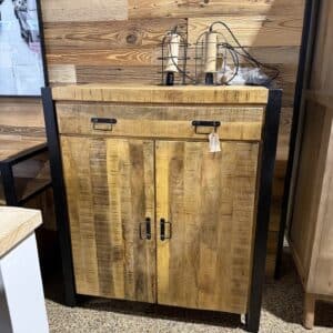 Kast /dressoir Lindsey met lade en deuren mangohout