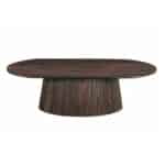 Ovale salontafel Salvator 120 cm mangohout