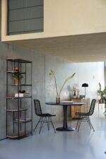 Stoel Brix rotan zwart