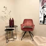 Stoel Capp velvet roest | set van 2