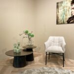 Stoel Denver stof beige