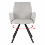 Stoel Diana stof beige