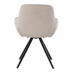 Stoel Doreen boucle beige | set van 2