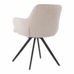 Stoel Doreen boucle beige | set van 2