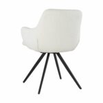 Stoel Doreen boucle wit | Set van 2