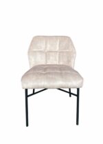 Stoel Jossie velvet beige