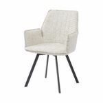 Stoel Louise stof beige