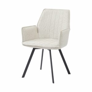 Stoel Louise stof beige