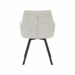 Stoel Louise stof beige