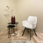 Stoel Louise stof beige