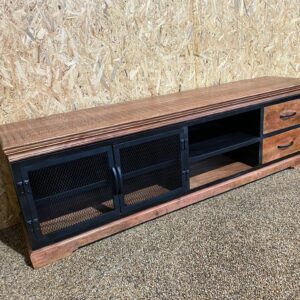 Tv-meubel mangohout Momu met laden en deuren