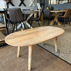 Ovale salontafel Nowie mangohout