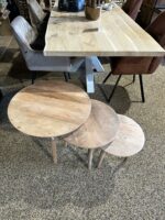 Mangohouten salontafels Julot set van 3