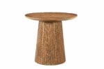 Ronde mangohouten salontafel Salvator 50 cm