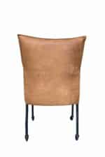 Stoel Valerie microvezel cognac