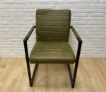 Eetkamerstoel Rais microvezel groen