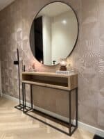 Eiken sidetable Panne