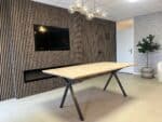 Eiken tafel Bloem