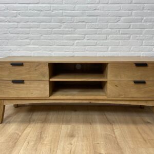 Mangohouten TV meubel Fender met lades
