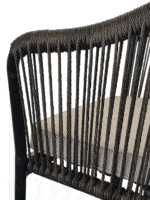 Terrasstoel Madrid kunststof