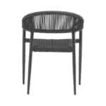 Terrasstoel carmen donkergrijs