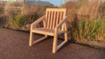 Douglashouten tuinstoel met latten Elbo