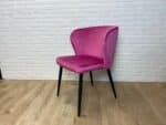 Eetkamerstoel Oslo roze velvet