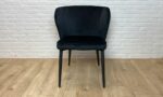 Eetkamerstoel Oslo zwart velvet