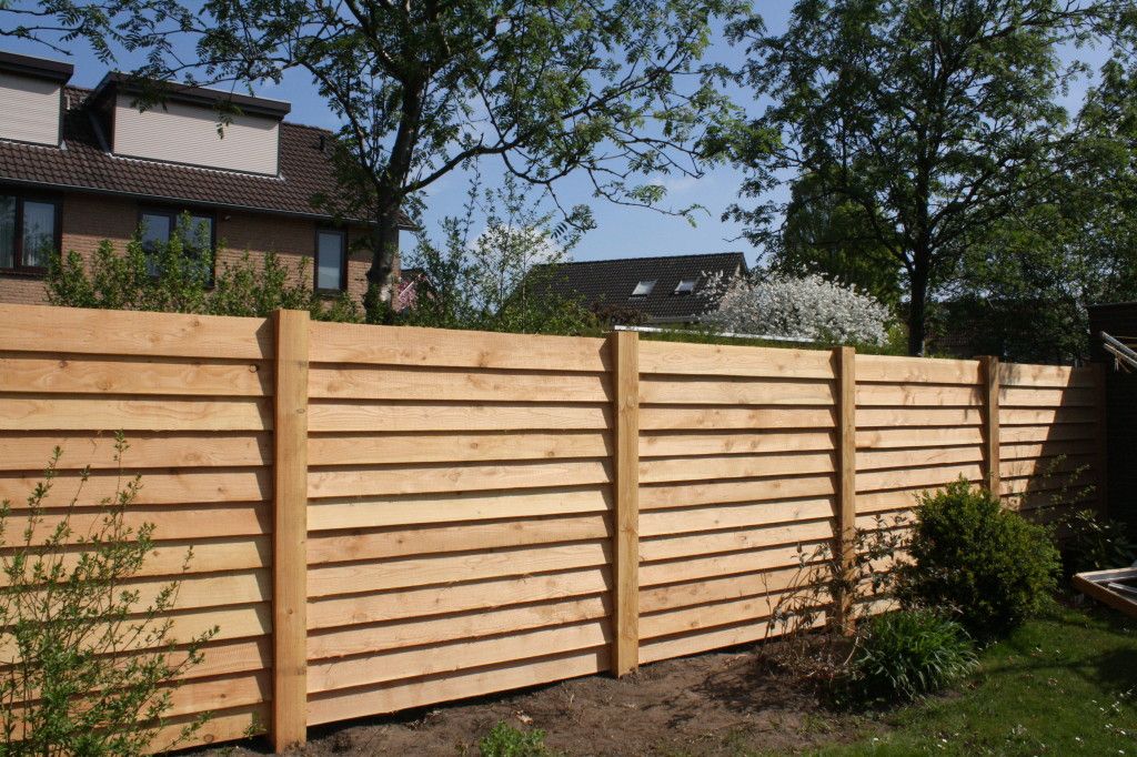 Douglas houten schutting