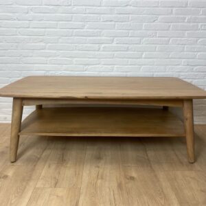 Mangohouten salontafel Maria deens ovaal