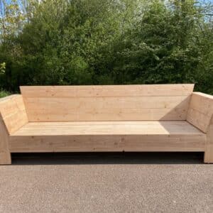 Douglashouten tuinbank Rianne met schuine armleuningen