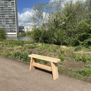 Olivia douglashouten bankje