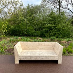 Steigerhouten tuinbank Big sky