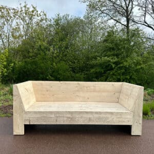 Robuuste steigerhouten tuinbank Big Sky
