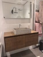 Eikenhouten badkamermeubel Rick