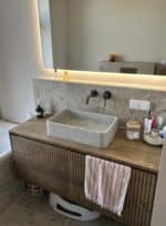 Eikenhouten badkamermeubel Rick