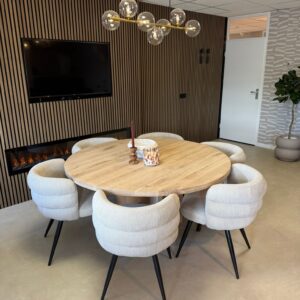 Eikenhouten tafel Milan