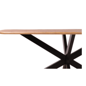 Mangohouten deens ovale tafel Mari