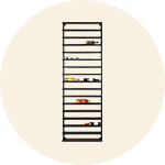 Industriele wijnrekken