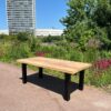Iroko houten tuintafel Charlie
