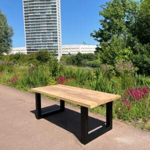 Iroko houten tuintafel Samuel