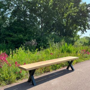 Irokohouten bankje Mauro