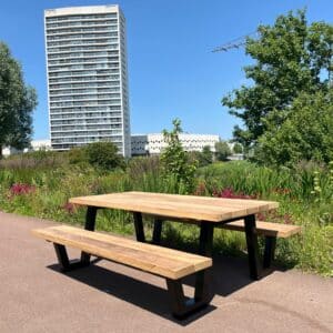 Irokohouten picknicktafel Huray