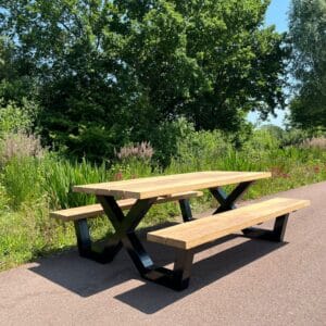 Irokohouten picknicktafel Lydia