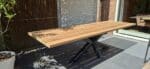 Irokohouten tuintafel Kevin
