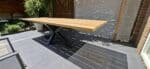 Irokohouten tuintafel Kevin